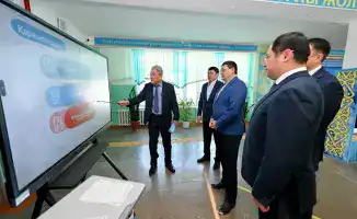 Обсуждение улучшения образовательной инфраструктуры в Глуховской средней школе в Бескарагае