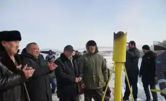 ЖУЛДУЗ В БАЙДИБЕКСКОМ РАЙОНЕ ПОЛУЧИЛ ДОСТУП К ПРИРОДНОМУ ГАЗУ