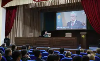 Начало нового учебного периода в Национальной гвардии МВД РК