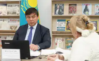 ПЕРВЫЙ ЗАМЕСТИТЕЛЬ АКИМА ТУРКЕСТАНСКОЙ ОБЛАСТИ ВНИМАТЕЛЬНО ВЫСЛУШАЛ ПРОБЛЕМЫ ГРАЖДАН