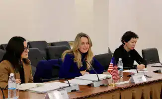 Аскарбек Ертаев и Оля Латчин обсудили защиту прав работников и реформу профсоюзов