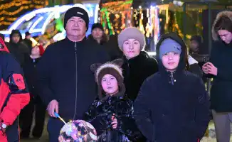Новогоднее событие в Семее с участием акима
