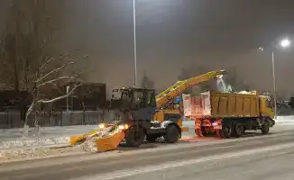 Снегопад в Астане объем вывезенного снега за зимний сезон