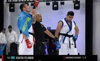 Чемпионат Азии по смешанным единоборствам золото Казахстан