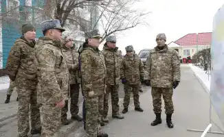 Министр обороны Даурен Косанов провел инспекцию военных объектов в Кызылординской области