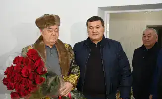 85-летие Жарылкасына Шарипова и поздравления местных властей
