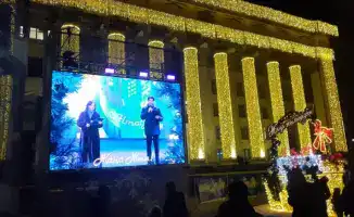 В Алматы на площади Астана начался главный новогодний концерт мегаполиса