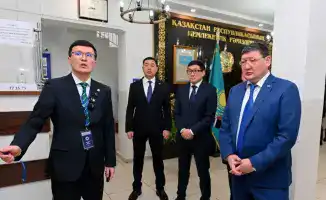 Аким области посетил лицей для одаренных детей в Семее