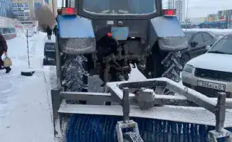 В Астане продолжается активная уборка снега: вывезено почти 24 тысячи кубометров за ночь