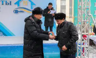 В Шымкенте 46 семей получили ключи от новых квартир, что способствует улучшению жилищных условий уязвимых категорий населения