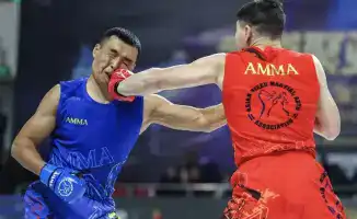Казахстанский военнослужащий одержал победу на чемпионате Азии по ММА