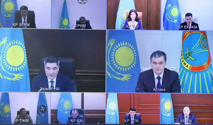 Совещание Олжаса Бектенова по разъяснению новой Конституции борьба с фейками и дезинформацией Актобе