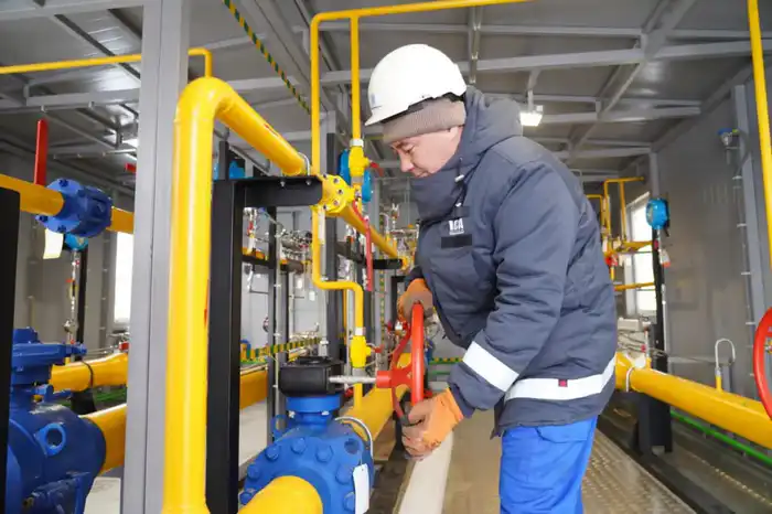 ТУРКЕСТАН: СОЗАКСКИЙ РАЙОН ВПЕРВЫЕ ПОДКЛЮЧЕН К СЕТИ ПРИРОДНОГО ГАЗА, ЖИТЕЛИ ОБЕСПЕЧЕНЫ ГОЛУБЫМ ТОПЛИВОМ (7)