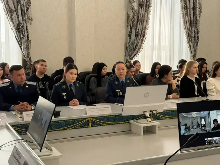 Международный телемост в Костанае: Обсуждение правовой культуры и профилактики правонарушений среди молодежи Актобе