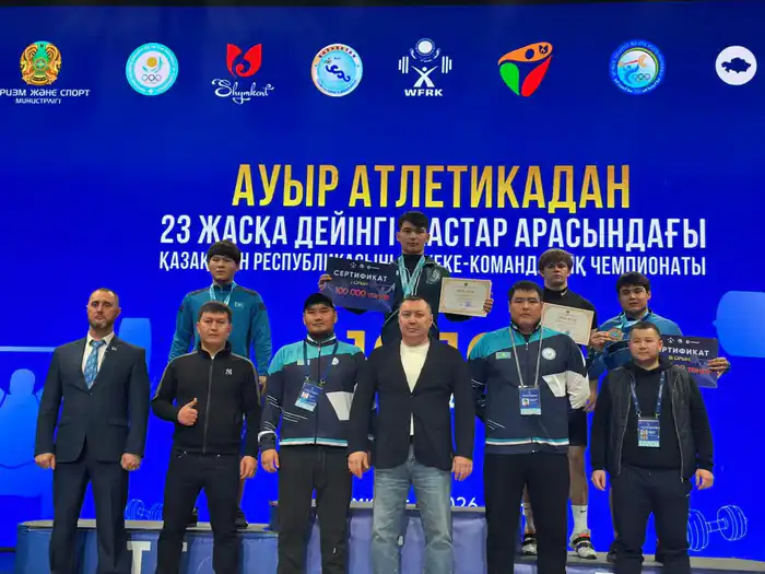 ТУРКЕСТАНСКИЕ ТЯЖЕЛОАТЛЕТЫ ЗАВОЕВАЛИ 5 МЕДАЛЕЙ НА ЧЕМПИОНАТЕ РК (3)