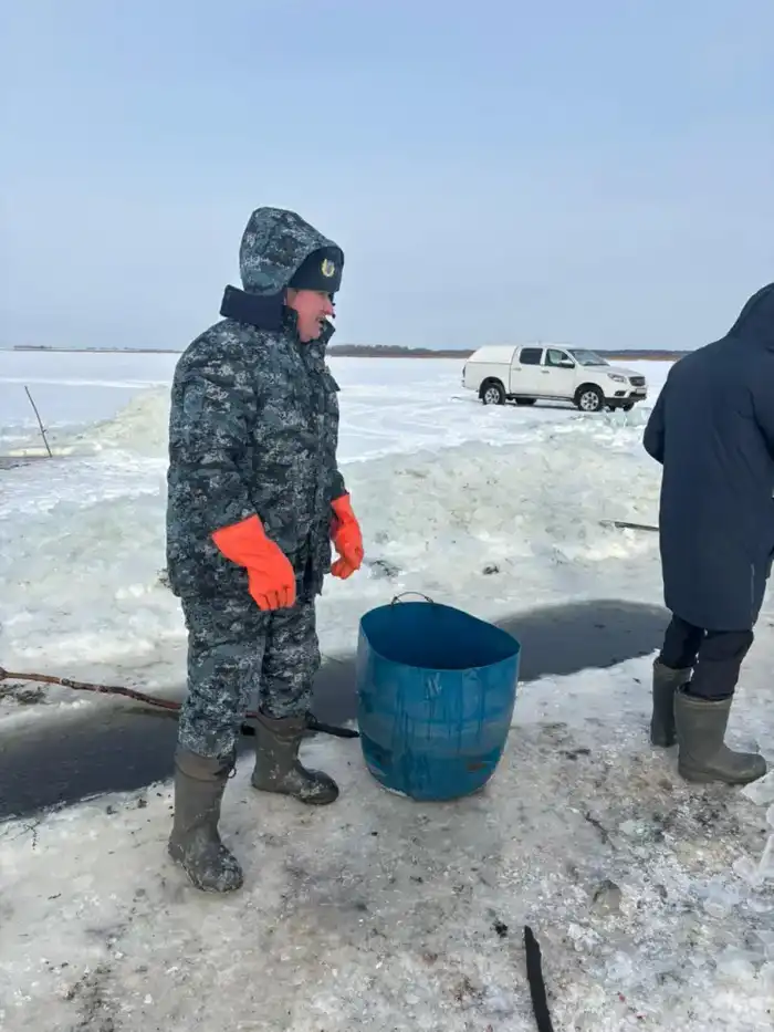 Аэрация озёр в Северо-Казахстанской области предотвращает замор рыбы Актобе
