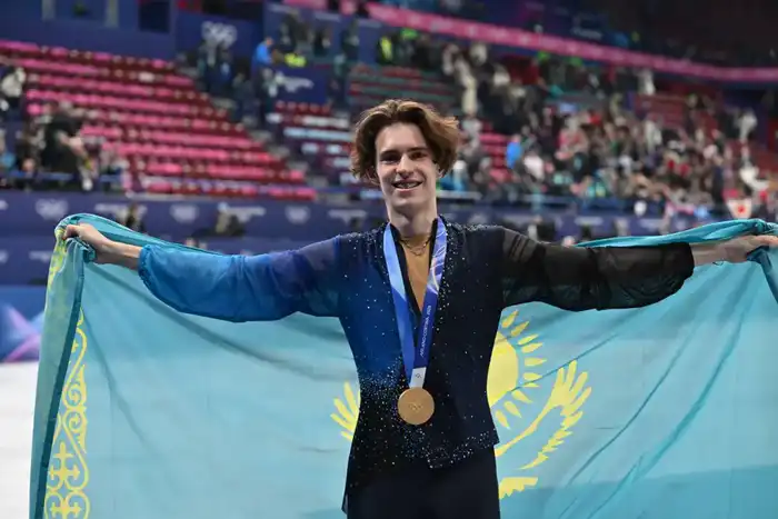 Михаил Шайдоров завоевал золото на Олимпийских играх в Милан-Кортина-2026! Актобе