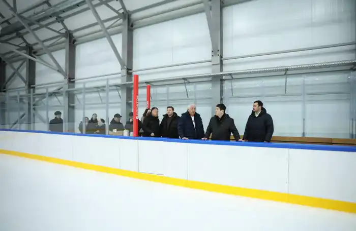 Ледовый дворец в Актау: хоккейные мечты становятся реальностью! Актобе