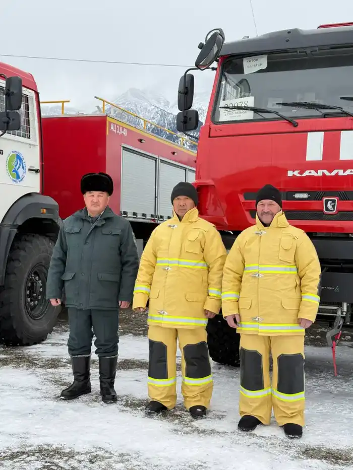 Новая противопожарная техника в Катон-Карагае Актобе
