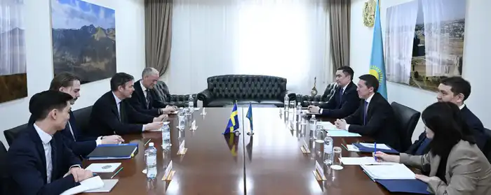 Казахстан и Швеция укрепляют двусторонние отношения в ходе пятого раунда политических консультаций Актобе