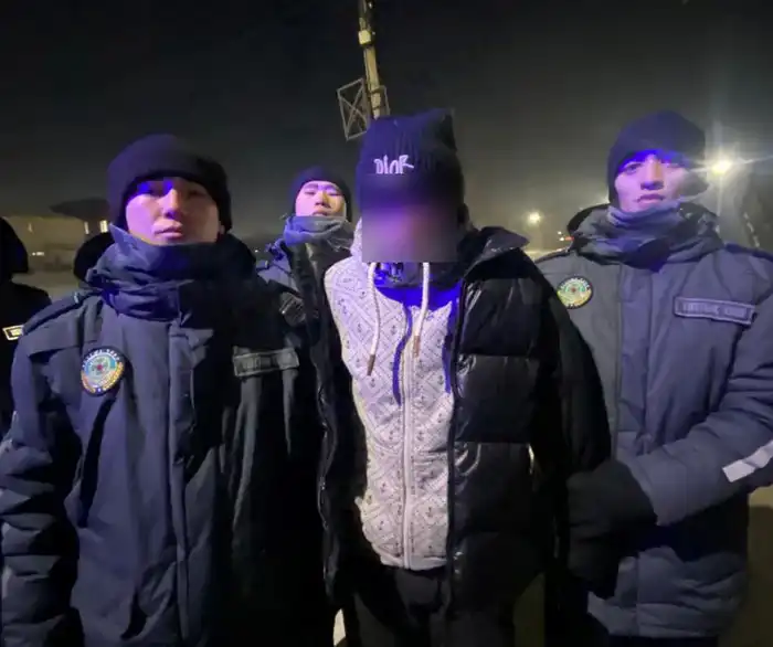 Гвардейцы Астаны задержали наркопреступников во время погони Актобе