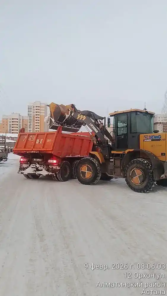 Снегопад в Астане: 3145 рабочих на борьбе с зимою! Актобе