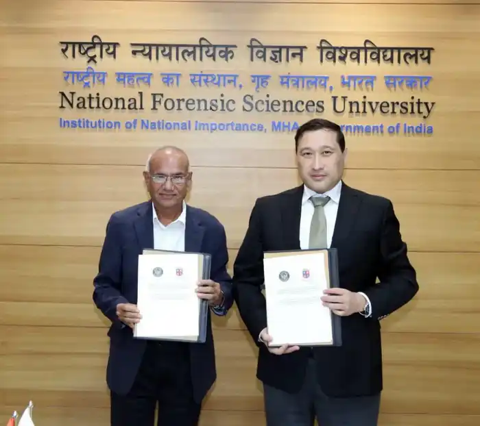 Совместные образовательные программы по цифровой криминалистике Казахстана и Индии Актобе