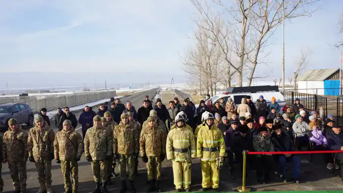 Открытие 157-го добровольного пункта пожаротушения в Казахстане: повышение безопасности для 7 тысяч жителей Актобе