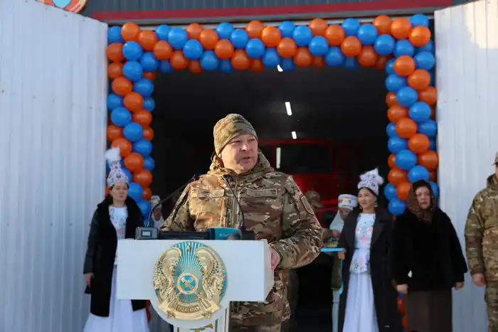 В Казахстане открыт новый добровольный пункт пожаротушения для повышения безопасности в сельских районах Актобе