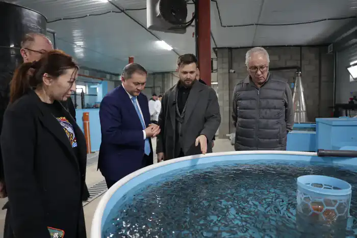 Мост между наукой и производством: Саясат Нурбек посетил рыбный завод Международного Таразского университета имени Шерхана Муртазы (2)