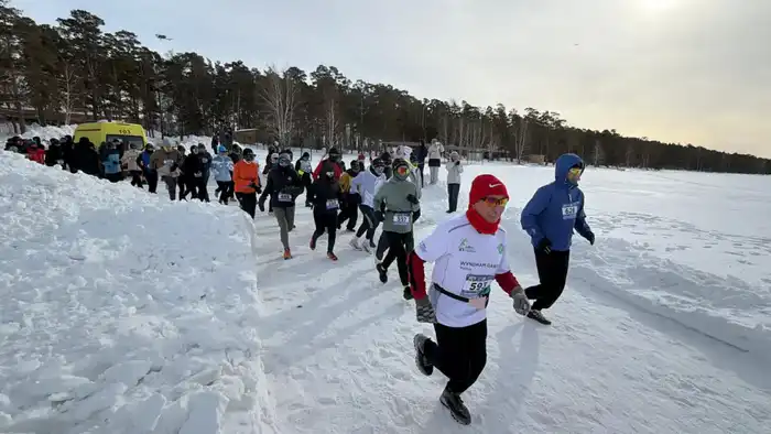 Забег на льду «BURABAY ICE - 2026»: международное событие, укрепляющее спортивное сотрудничество и привлекающее внимание к экологии Бурабая Актобе