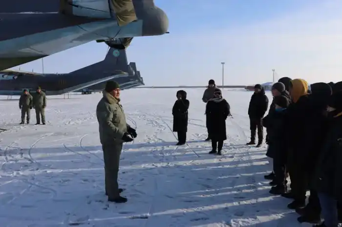 Будущие защитники Отечества: полёт в мир авиации Национальной гвардии Актобе