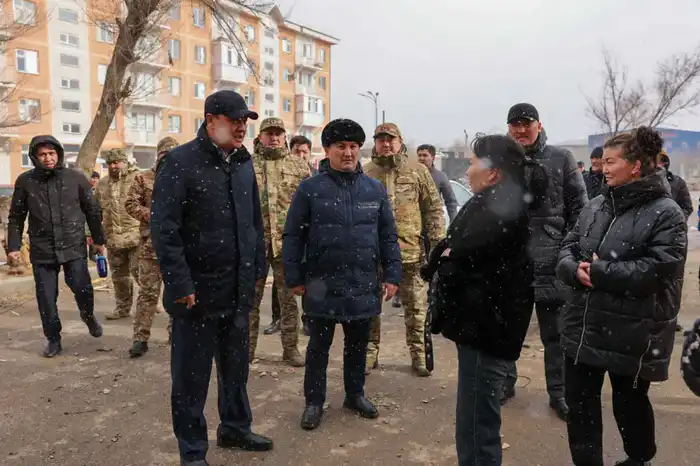 Международная помощь в восстановлении после ЧС в Жамбылской области Казахстана Актобе