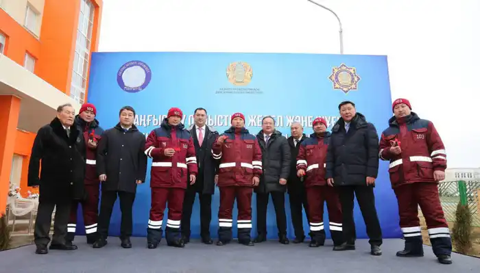 В Мангистау открыли вторую в стране уникальную станцию скорой помощи (6)