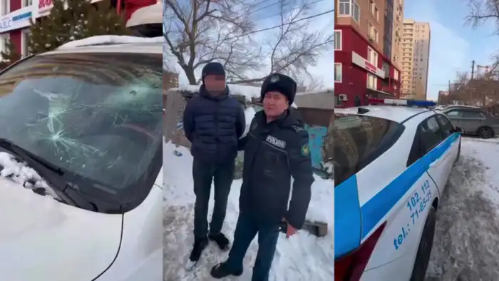 Конфликт на парковке в Астане: мужчина повредил авто у места для инвалидов, полиция разъясняет ситуацию Актобе