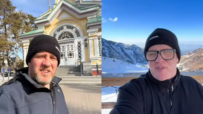 Британец Гэвин: Алматы удивил своей архитектурой и атмосферой, превзойдя ожидания о 'типичном современном городе' Актобе