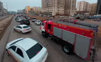 Акция 'Жол бер!': как уступка дороги пожарным меняет поведение водителей в Казахстане
