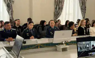 Международный телемост в Костанае: Обсуждение правовой культуры и профилактики правонарушений среди молодежи