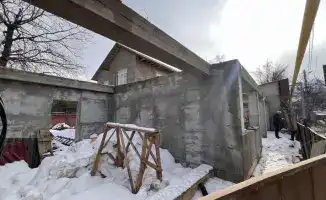 Снос незаконной постройки в Алматы на ул Утегенова