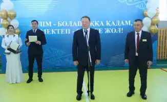 В Енбек Костанайского района открыта новая школа