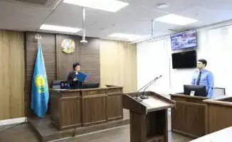 Магистранты Академии правосудия в Астане