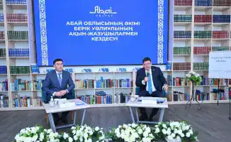 Встреча акима области с местными литераторами: поддержка культурных инициатив и предстоящий республиканский конкурс