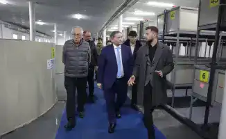 Тараз: Саясат Нурбек на рыбном заводе университета