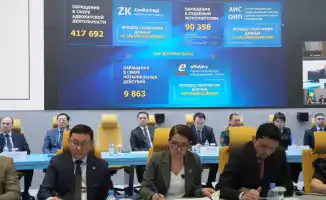 Обсуждение международного опыта в работе с обращениями граждан на совещании под председательством Жайсанбаева К.Б.