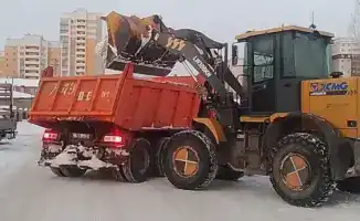 Снегопад в Астане: 3145 рабочих на борьбе с зимою!