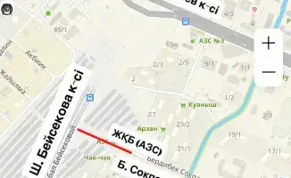 В Астане ограничат движение на улице Сокпакбаева с 17 февраля по 15 марта