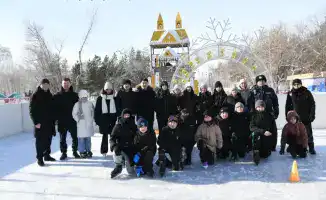 Веселые старты для школьников в парке Ататюрка: пропаганда правовой культуры и здорового образа жизни