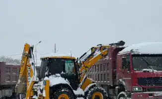 Снегопад в Жамбылской: коммунальщики на передовой!