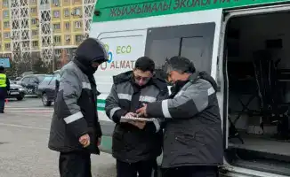 Превышение экологических норм у автотранспорта в Алматы