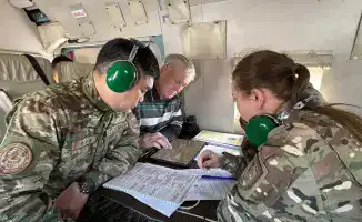 Аэровизуальное обследование паводкоопасных территорий Восточного Казахстана